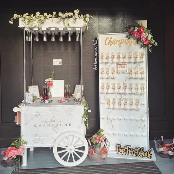 Save $100 on a $300+ Bubbly Bar Rental