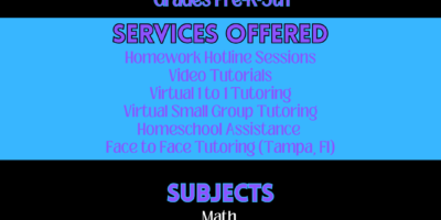 20 minute Homework Hotline Assistance