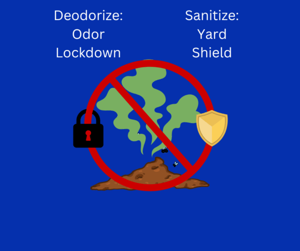 Yard Deodorizer & Sanitizer by Trooper’s Poo Patrol
